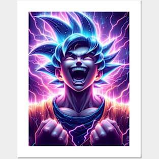 Goku dragon ball z Posters and Art